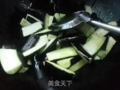 Make Spam and eggplant step 5