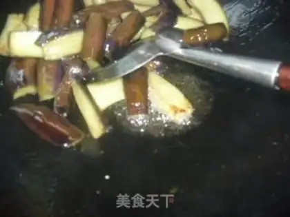 Make Spam and eggplant step 6