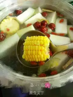 Make Porkbone Light Mountain soup step 3