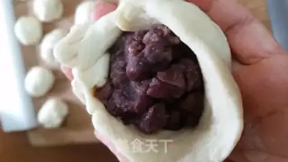 Make Red bean snack step 3