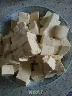 Make The cabbage is a tofu stew step 1