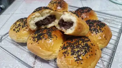 Make Red bean snack step 9