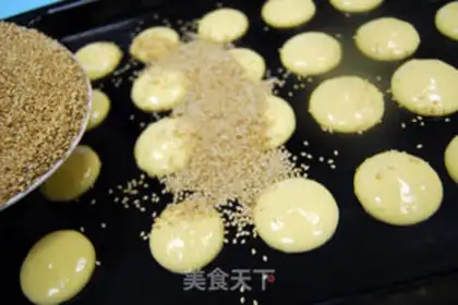 Make Sesame pancakes step 4