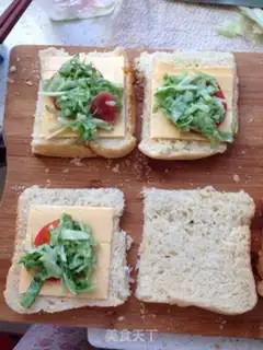 Make A sandwich step 6