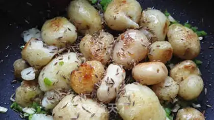 Make Quite a little potato step 12