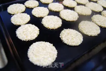 Make Sesame pancakes step 6