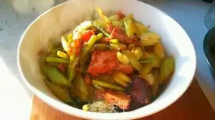Make Celery tomatoes step 4
