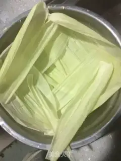 Make Fresh corn cake step 1