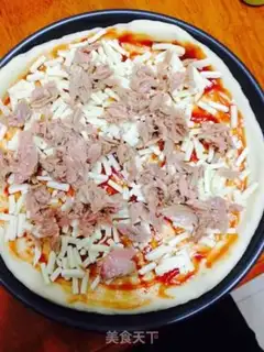 Make Tuna apple shrimp pizza step 10