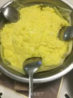 Make Fresh corn cake step 4