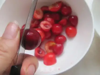 Make Cherry cream rolls step 11