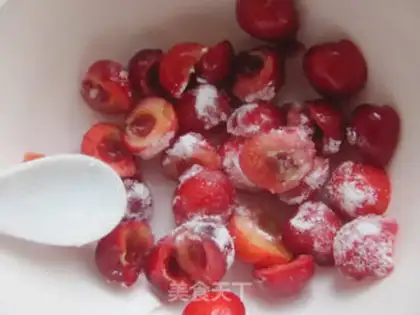 Make Cherry cream rolls step 13