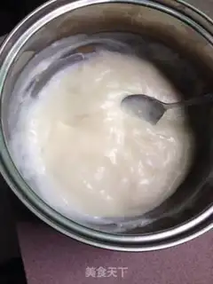 Make Snow cream step 3