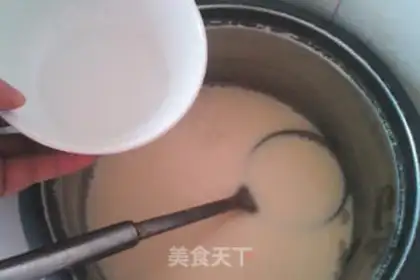 Make Homemade tofu brain step 5