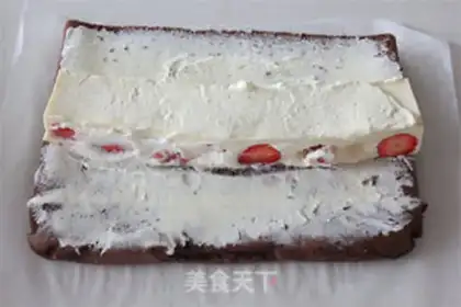 Make Coca-frozen rolls step 22