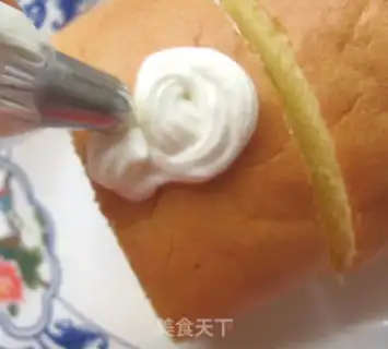 Make Cherry cream rolls step 19