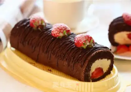 Make Coca-frozen rolls step 29