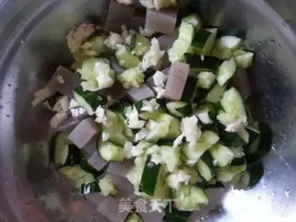 Make Creaming cucumber potatoes step 4
