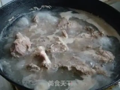 Make Northeast sauce bone step 0
