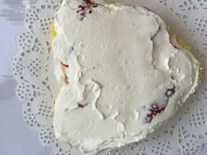 Make Heartcake step 2