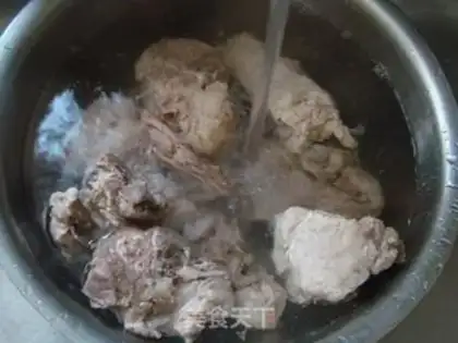 Make Northeast sauce bone step 1