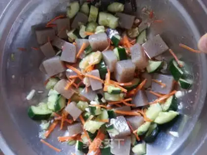 Make Creaming cucumber potatoes step 8