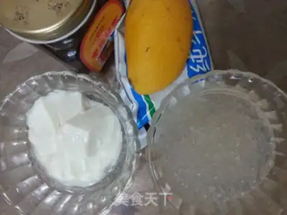 Make Yogurt mango prune step 6