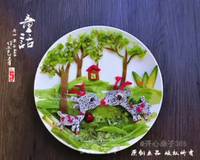 Make Creative fruit platter step 8