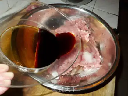 Make Homemade honey pork step 8