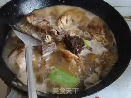 Make Northeast sauce bone step 8