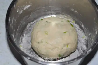 Make Onion soda cookies step 6
