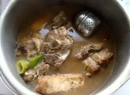 Make Northeast sauce bone step 9
