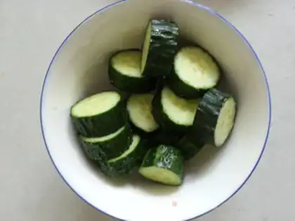 Make Shrimp meat cucumber step 8