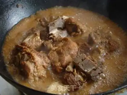 Make Northeast sauce bone step 10
