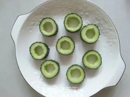 Make Shrimp meat cucumber step 9