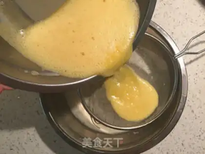Make A sweet and smooth caramel pudding step 3