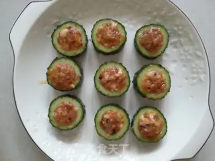 Make Shrimp meat cucumber step 10