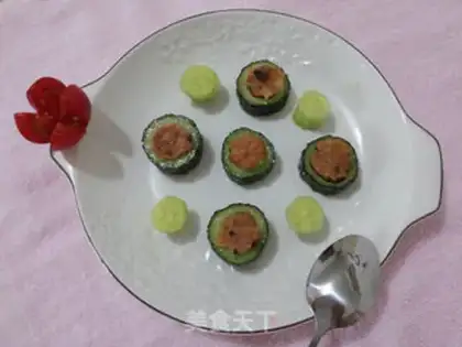 Make Shrimp meat cucumber step 13