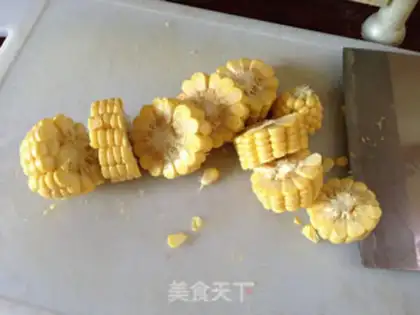 Make Porky corn soup step 2