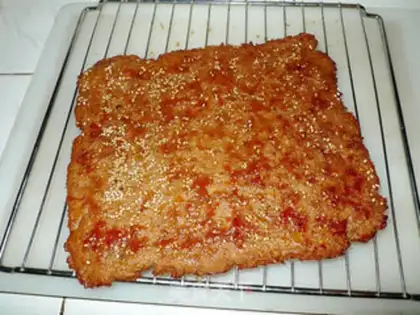Make Homemade honey pork step 22