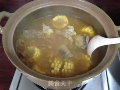 Make Porky corn soup step 6