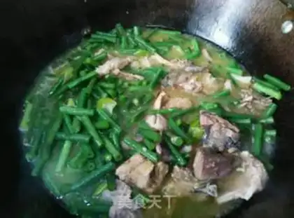 Make ♪ Five flowers and fried beans ♪ step 2