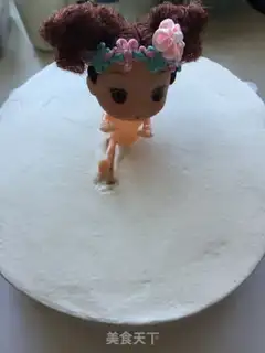 Make The petal bath, the misty cake step 4