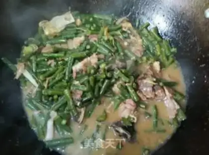 Make ♪ Five flowers and fried beans ♪ step 3