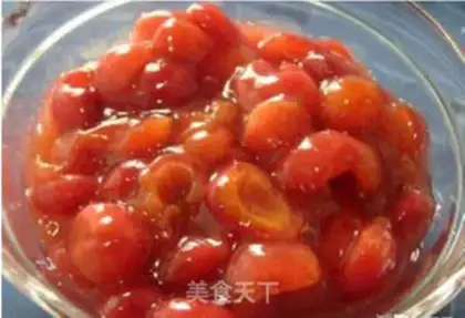 Make Homemade cherry sauce step 0