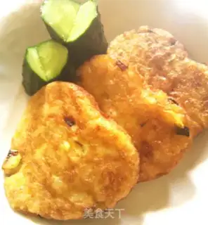 Make Egg rice cake step 7