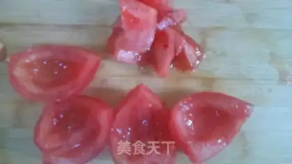 Make Tomato egg dumplings step 0