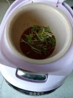 Make Soy soup and liver step 2