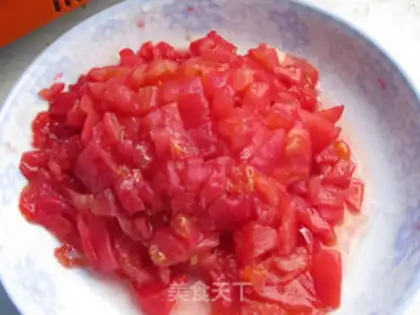Make Cheesefishball rice step 5