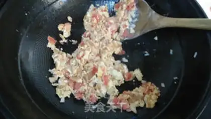 Make Tomato egg dumplings step 3